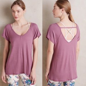 Anthropologie Saturday Sunday Mauve T-Shirt